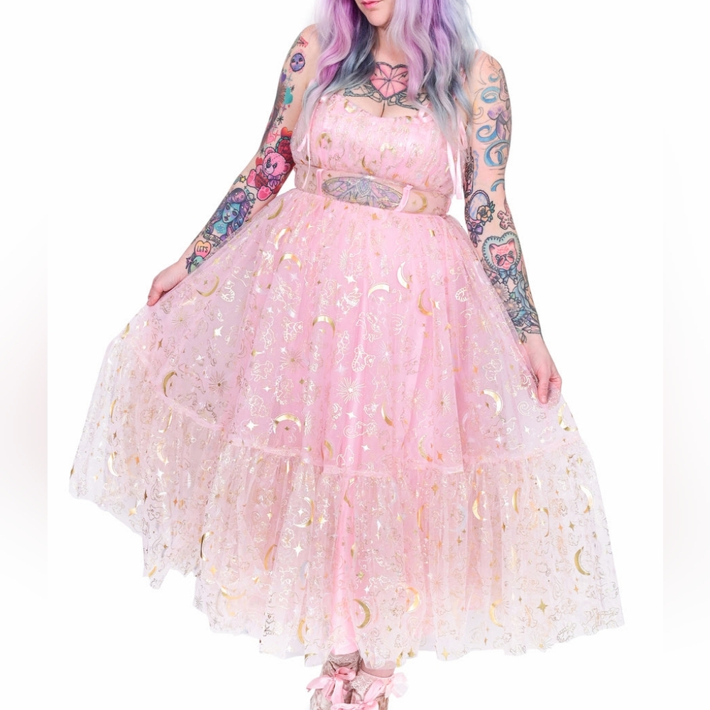 My violet Luna gown